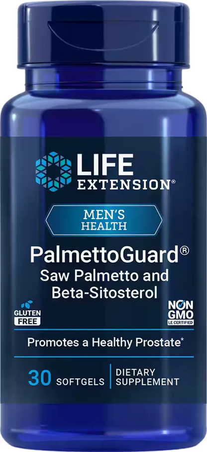 PalmettoGuard® Saw Palmetto and Beta-Sitosterol, 30 softgels