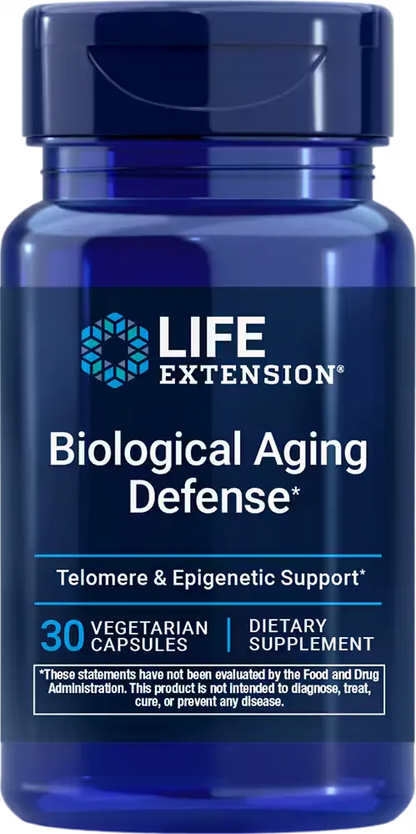 Biological Aging Defense, 100 mg, 30 vegetarian capsules