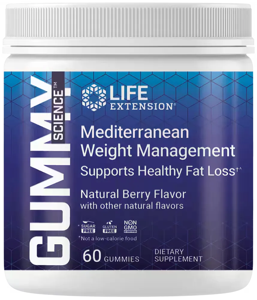 Gummy Science™ Mediterranean Weight Management (Berry), 60 gummies