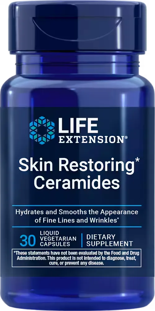 Skin Restoring Ceramides*, 30 liquid vegetarian capsules