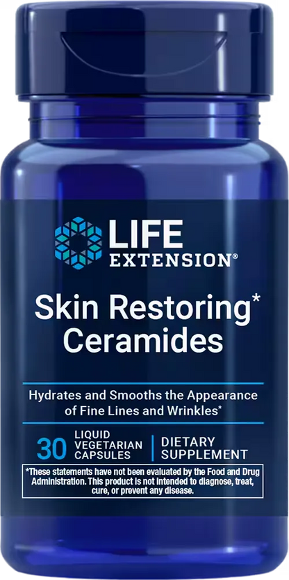 Skin Restoring Ceramides*, 30 liquid vegetarian capsules