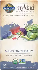 mykind Organics Men's Once Daily, 30 tablets