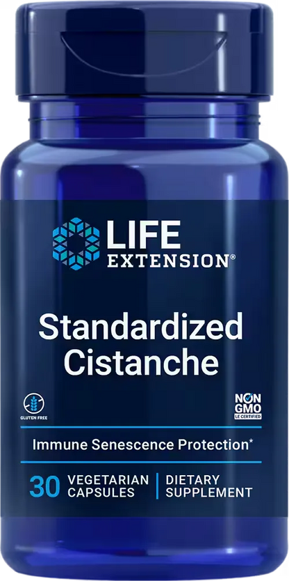 Standardized Cistanche, 30 vegetarian capsules