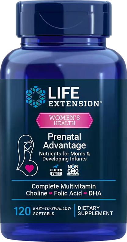 Prenatal Advantage, 120 easy-to-swallow softgels