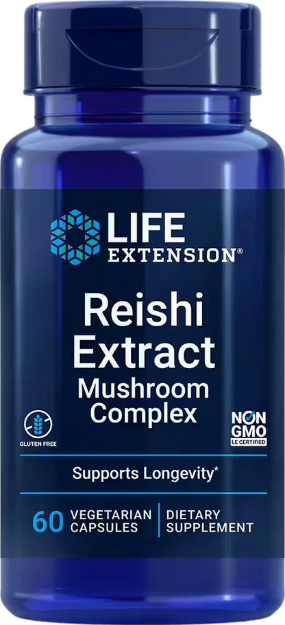 Reishi Extract Mushroom Complex, 60 vegetarian capsules