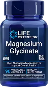 Magnesium Glycinate, 90 vegetarian capsules
