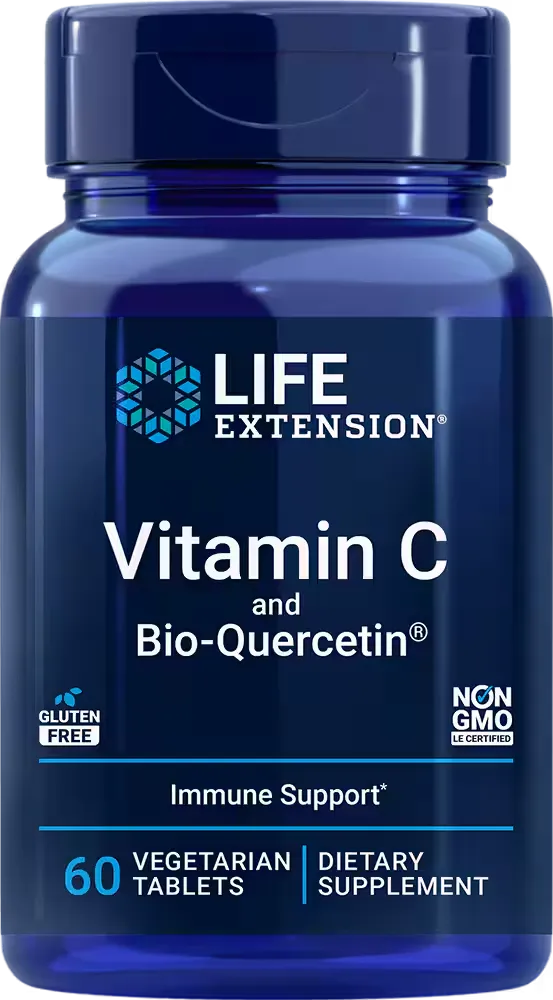 Vitamin C and Bio-Quercetin®, 60 vegetarian tablets