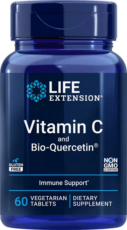 Vitamin C and Bio-Quercetin®, 250 vegetarian tablets