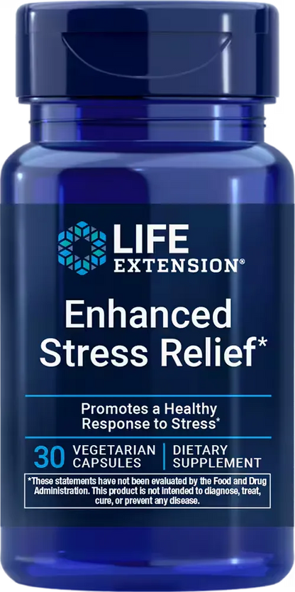 Enhanced Stress Relief, 30 vegetarian capsules