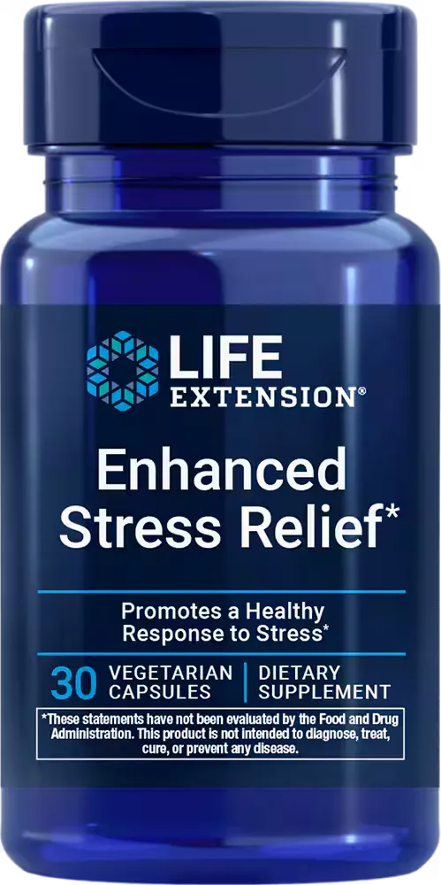 Enhanced Stress Relief, 30 vegetarian capsules
