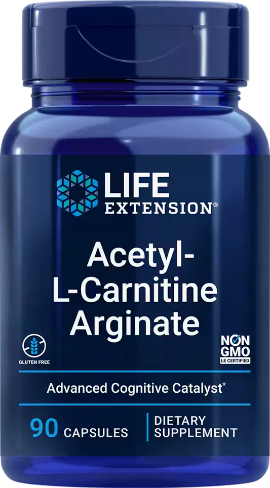 Acetyl-L-Carnitine Arginate, 90 capsules