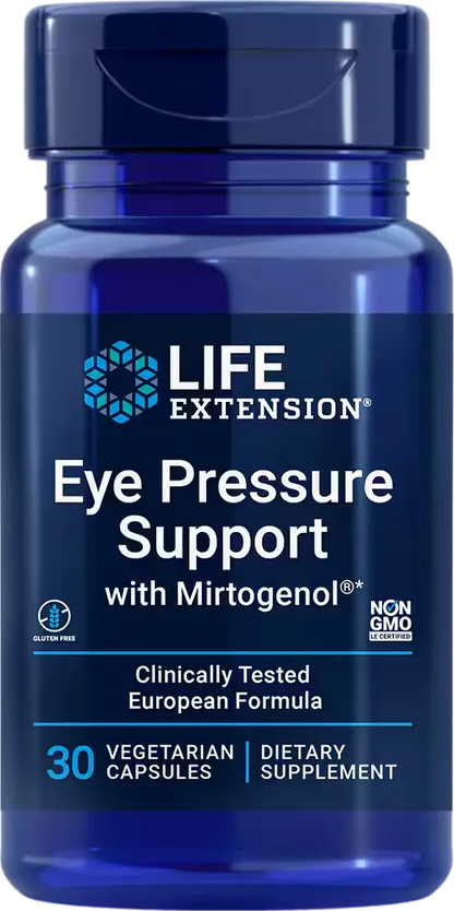 Eye Pressure Support with Mirtogenol®, 30 vegetarian capsules
