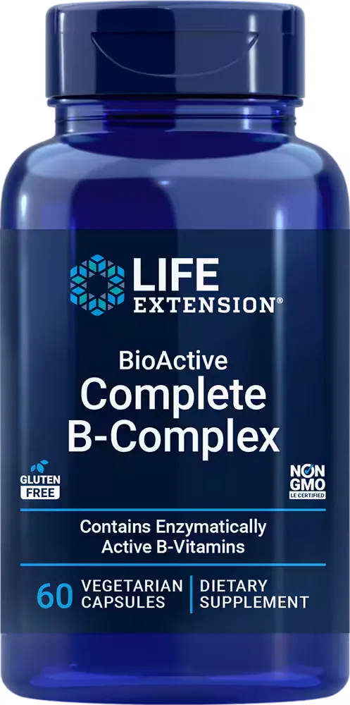 BioActive Complete B-Complex, 60 vegetarian capsules