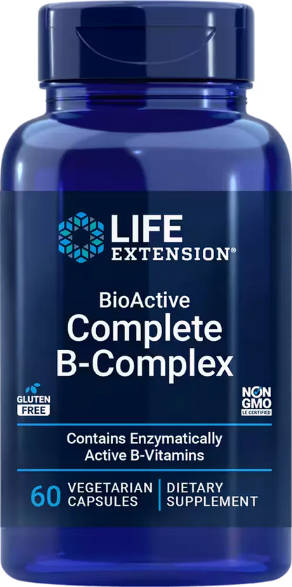 BioActive Complete B-Complex, 60 vegetarian capsules