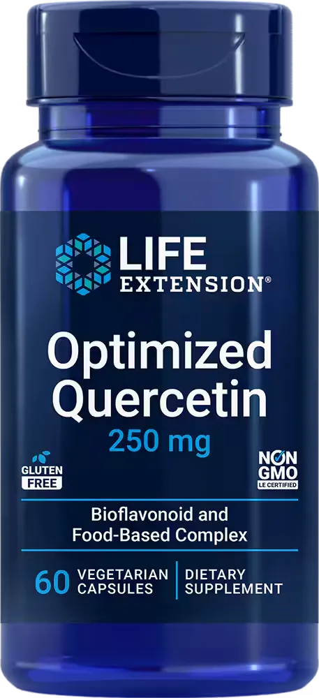 Optimized Quercetin, 250 mg, 60 vegetarian capsules