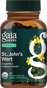 St. John's Wort, 60 liquid vegan capsules