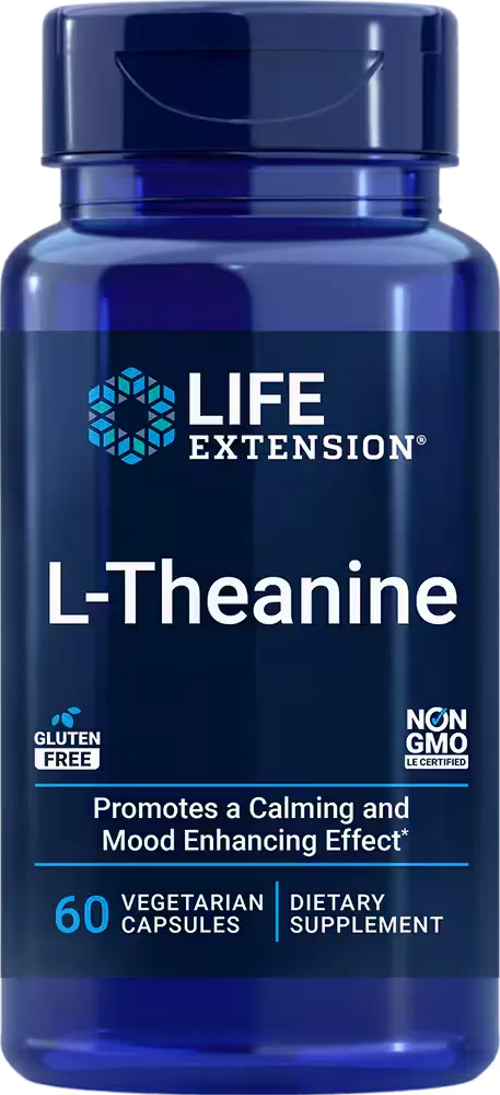 L-Theanine, 60 vegetarian capsules