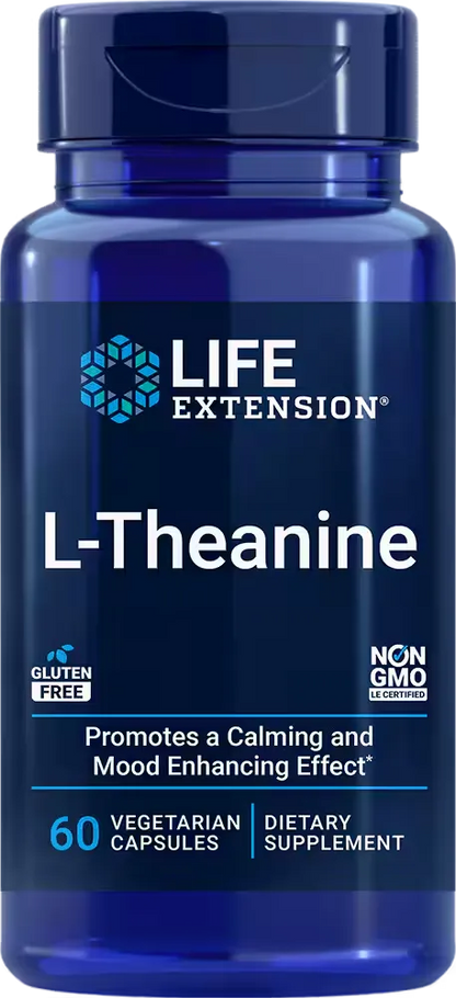 L-Theanine, 60 vegetarian capsules