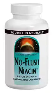 No-Flush Niacin, 500 mg, 60 tablets
