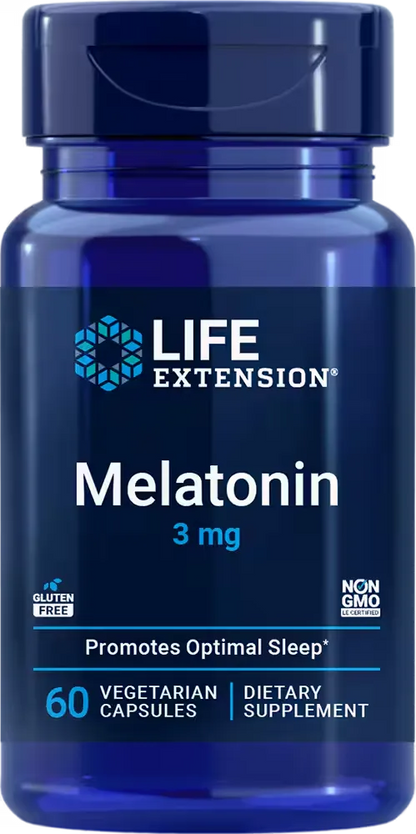 Melatonin, 3 mg, 60 vegetarian lozenges