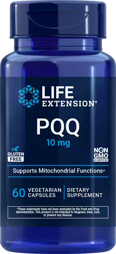 PQQ, 10 mg, 60 vegetarian capsules