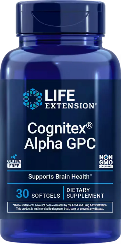 Cognitex® Alpha GPC, 30 softgels