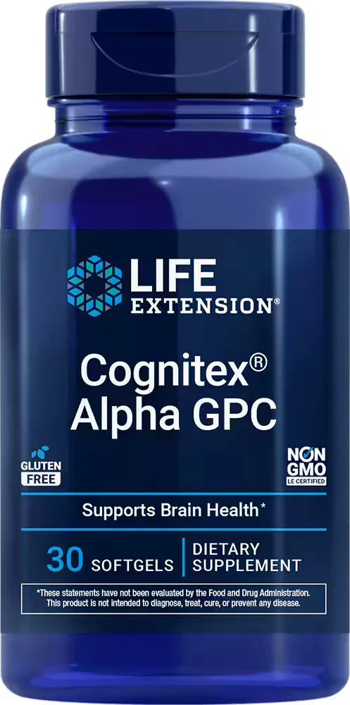Cognitex® Alpha GPC, 30 softgels