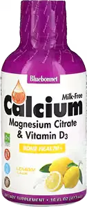Liquid Calcium Magnesium Citrate Plus Vitamin D3 (Lemon) , 16 fl oz