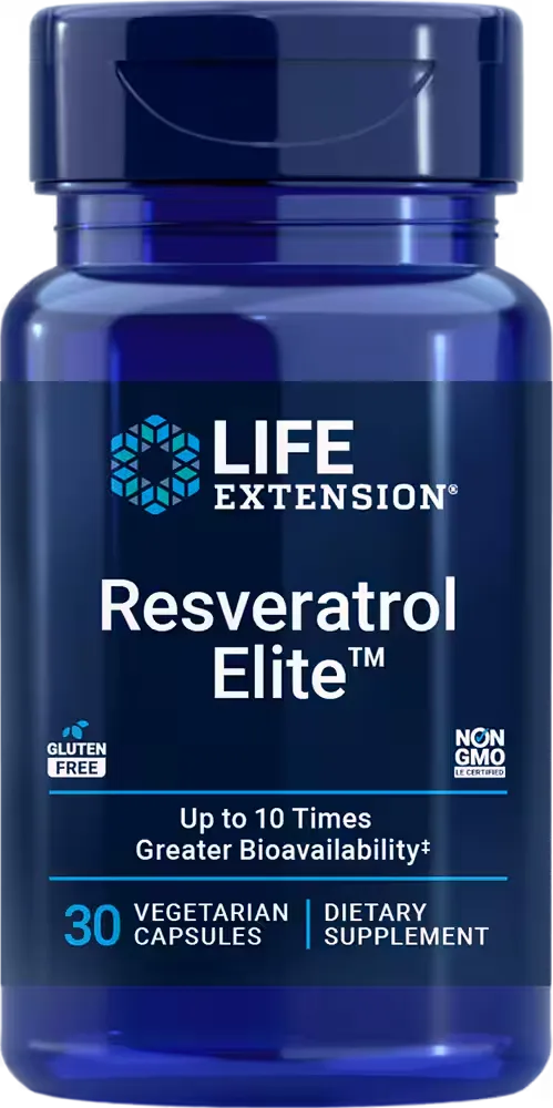 Resveratrol Elite™, 30 vegetarian capsules