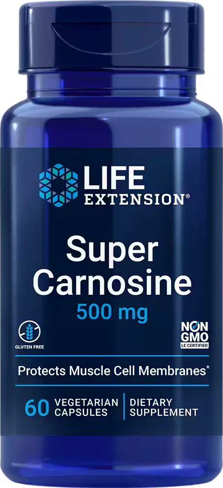 Super Carnosine, 500 mg, 60 vegetarian capsules