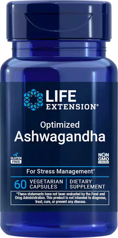 Optimized Ashwagandha, 60 vegetarian capsules