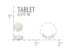 DHEA, 25 mg, 100 dissolve-in-mouth tablets