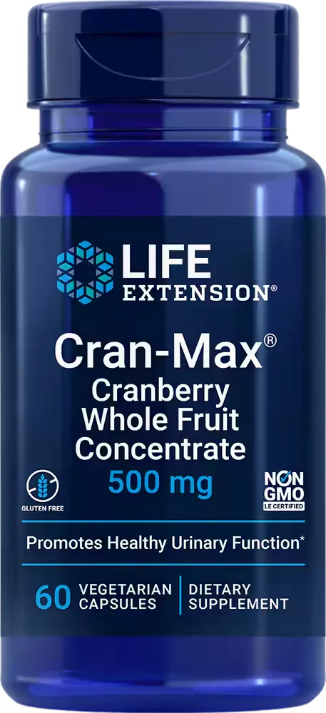 Cran-Max® , 500 mg, 60 vegetarian capsules