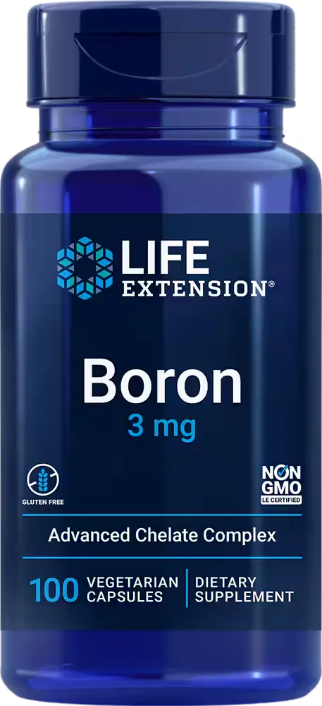 Boron, 3 mg, 100 vegetarian capsules