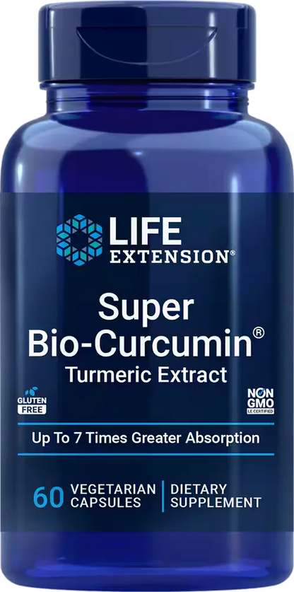 Super Bio-Curcumin® Turmeric Extract, 60 vegetarian capsules