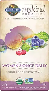 mykind Organics Women's Once Daily, 60 tablets