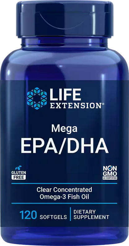 Mega EPA/DHA, 120 softgels