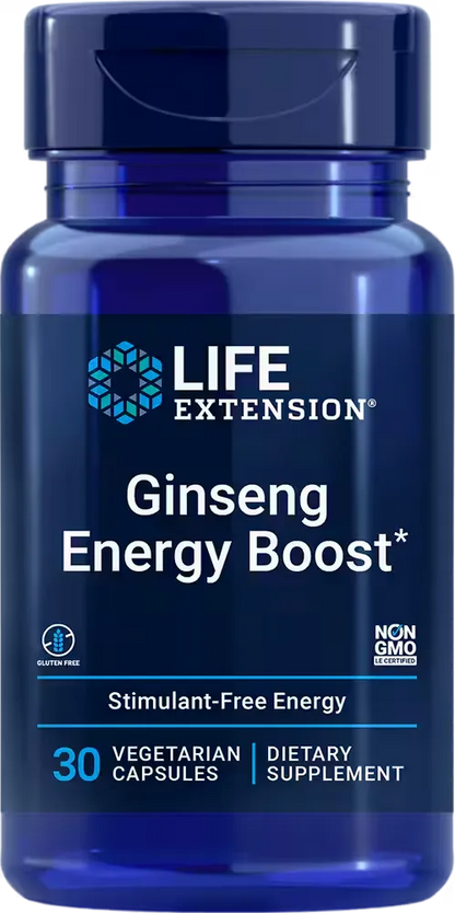 Ginseng Energy Boost, 30 vegetarian capsules