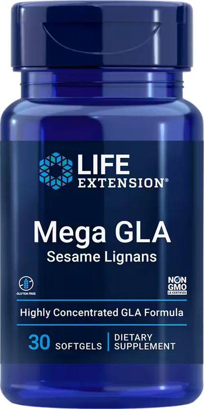 Mega GLA Sesame Lignans, 30 softgels