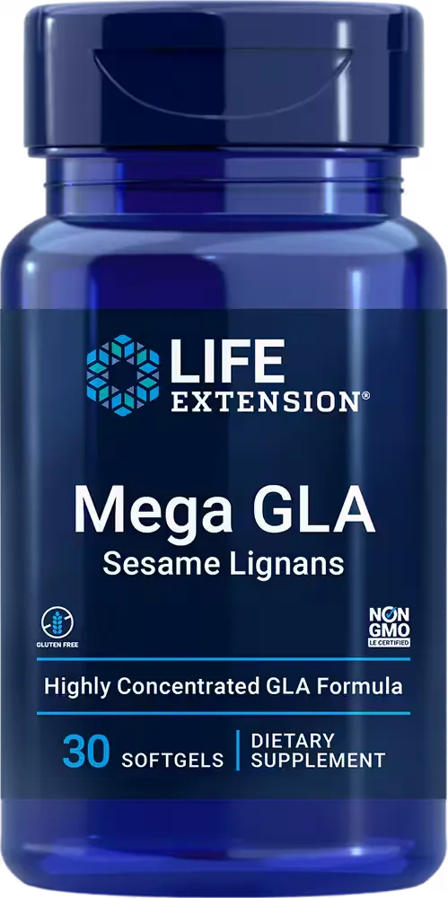 Mega GLA Sesame Lignans, 30 softgels