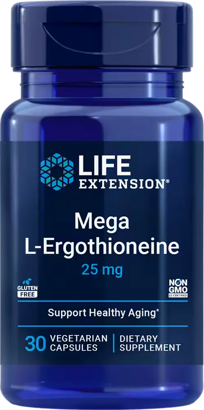 Mega L-Ergothioneine,  30 vegetarian capsules