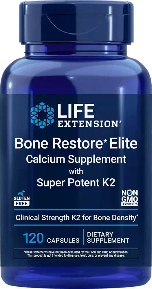 Bone Restore Elite with Super Potent K2, 120 capsules