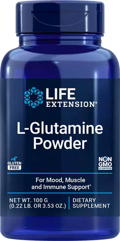 L-Glutamine Powder, 100 grams